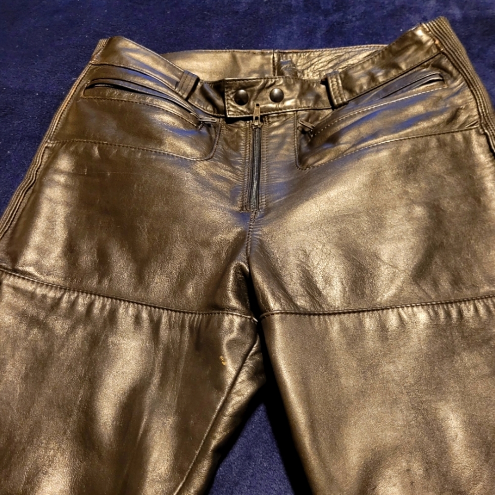 Men's leather pants